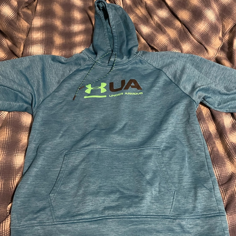 under armor sweatshirt :)